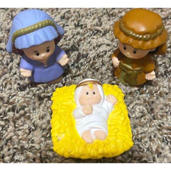 Fisher-Price Little People On-The-Go Nativity Christmas Manger Story Travel Box - Picture 5 of 9